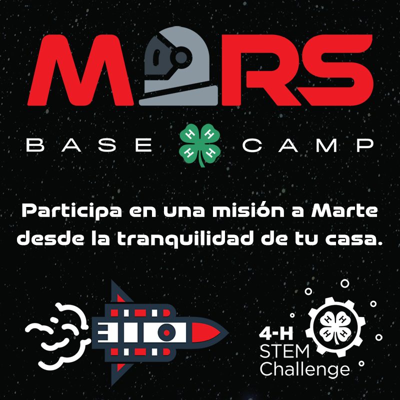 Mars Base Camp: Explore a hand-on mission to Mars at home, in Spanish